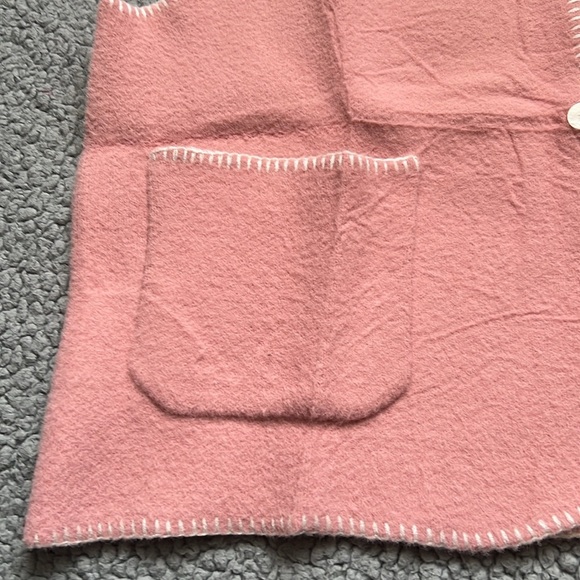 NWT ZESICA Womens Sleeveless Sweater V Neck Knit Button Down Vest - Picture 7 of 9